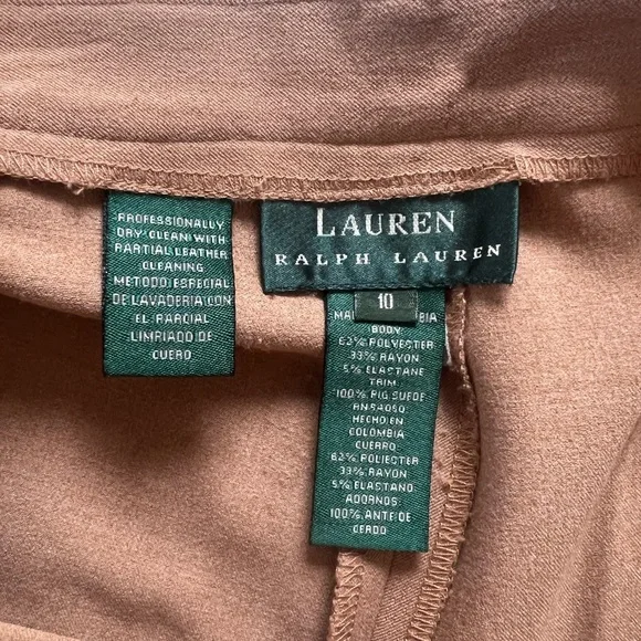 Ralph Lauren Tan Equestrian Trousers - Picture 6 of 6